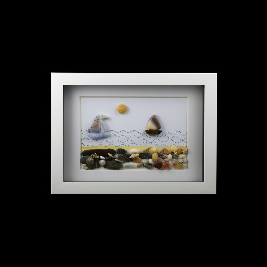 Life at Sea 3D Stone Art Picture