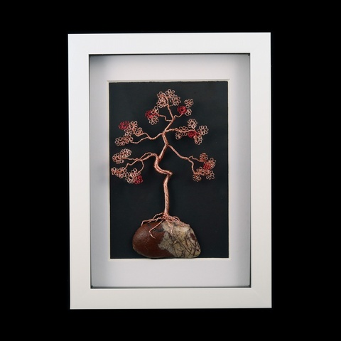 Copper Bonsai Tree 3D Picture