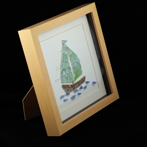Sailing Boat 3D Picture