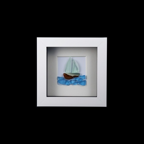 Small Boat Scene 3D Picture