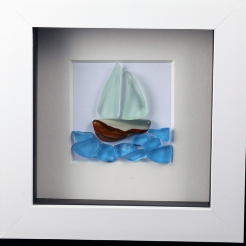 Small Boat Scene 3D Picture