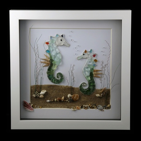 Seahorses 3D Picture