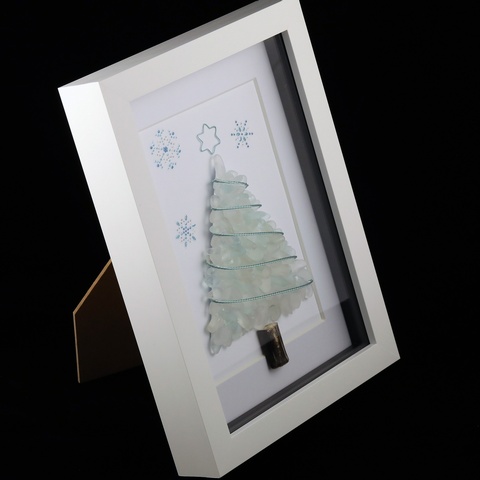 Snowy Christmas Tree 3D Picture