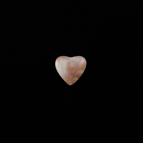 Cotton Candy Heart Cabochon