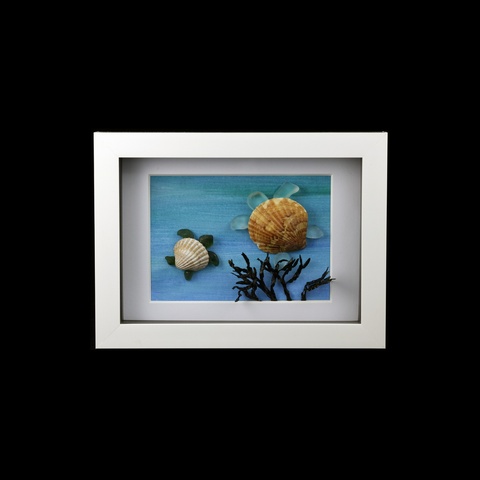 Sea Turtles 3D Picture