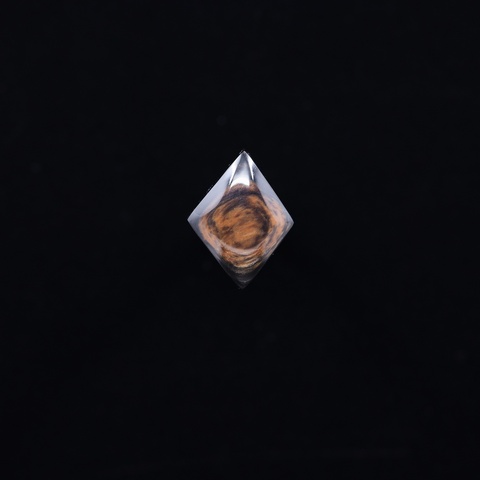 Mahogany Obsidian Diamond Cabochon