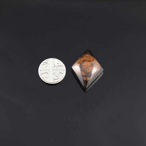 Mahogany Obsidian Diamond Cabochon