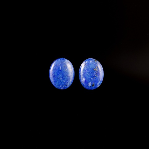 Lapis Lazuli Oval Cabochons - Pair