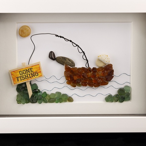 Gone Fishing 3D Picture