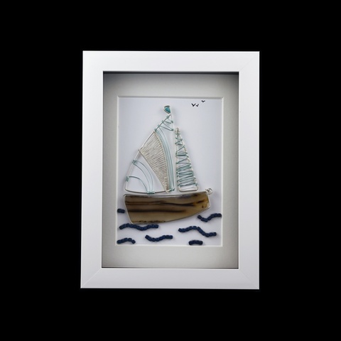 Sailing Boat 3D Picture