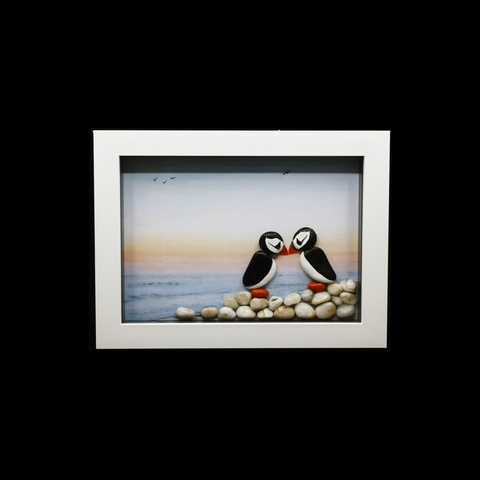 Puffin Love 3D Picture