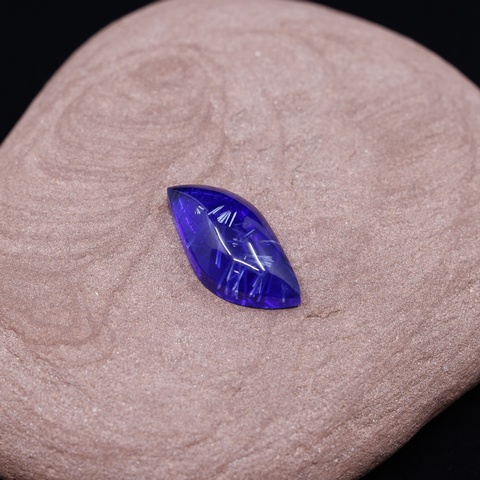 Blue Bridewell Stone Freeform Cabochon