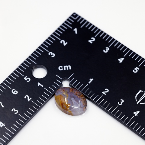 Quetzal Agate Small Oval Cabochon