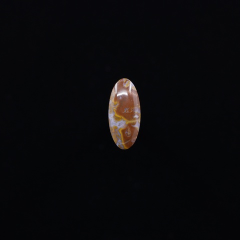 Quetzal Agate Long Oval Cabochon