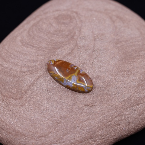 Quetzal Agate Long Oval Cabochon