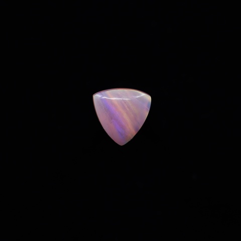 Aurora Opal Pink Triangle Cabochon