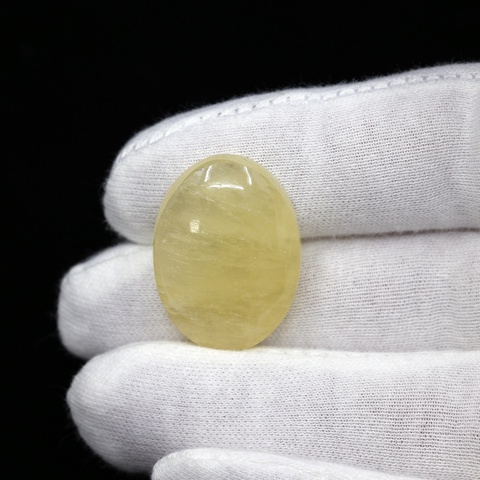 Honeycomb Calcite Oval Cabochon