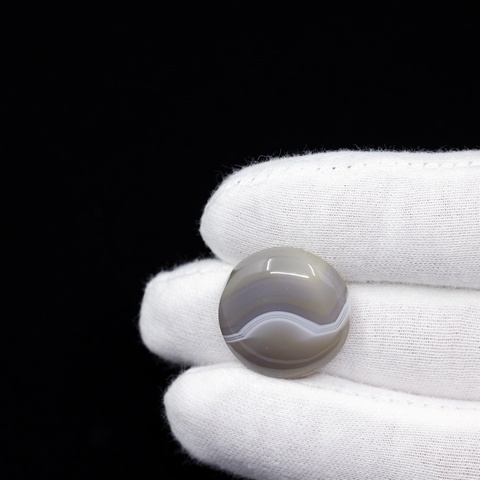 Banded Agate Round Cabochon