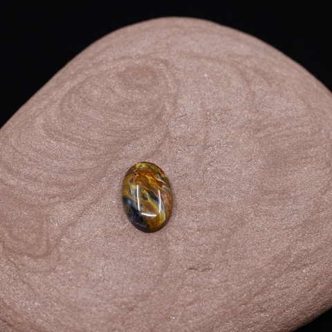 Flame Pietersite Small Oval Cabochon