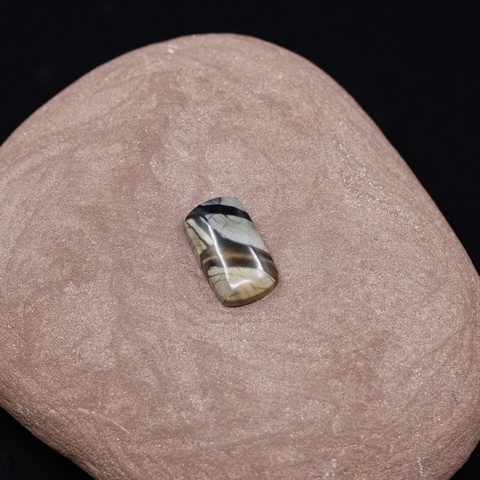 Picasso Marble Rectangle Cabochon