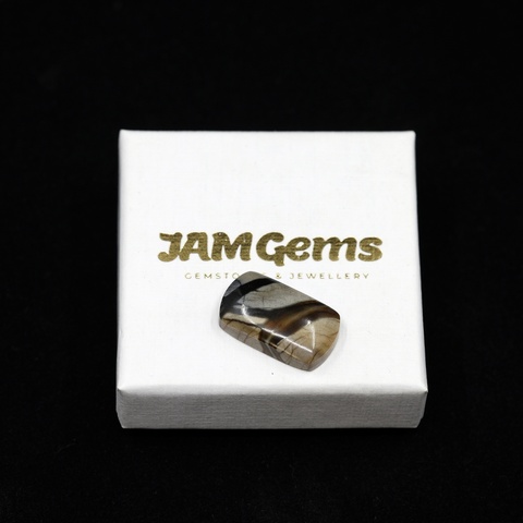 Picasso Marble Rectangle Cabochon