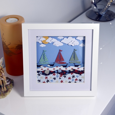 Trio of Paper Sails
