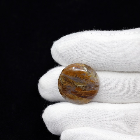 Laguna Moss Agate Round Cabochon