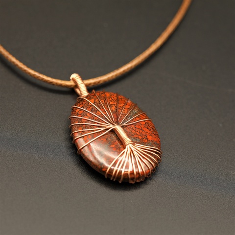 Dinosaur Bone Copper Necklace