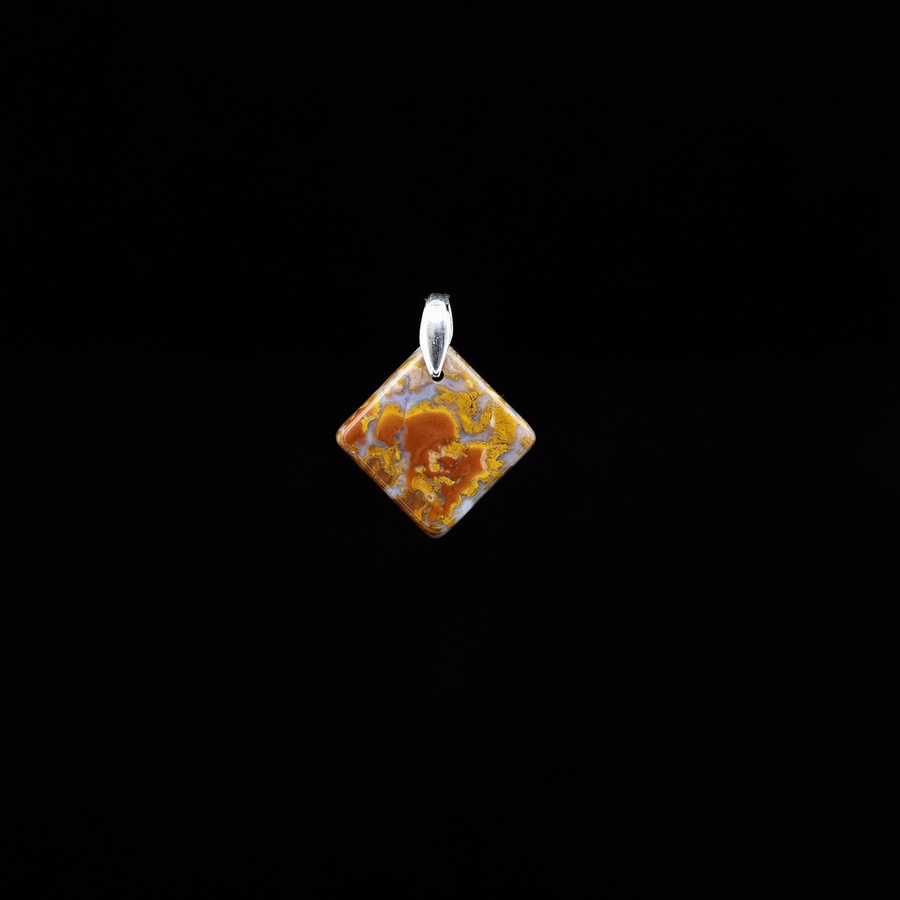 Apple Valley Agate Natural Stone Pendant