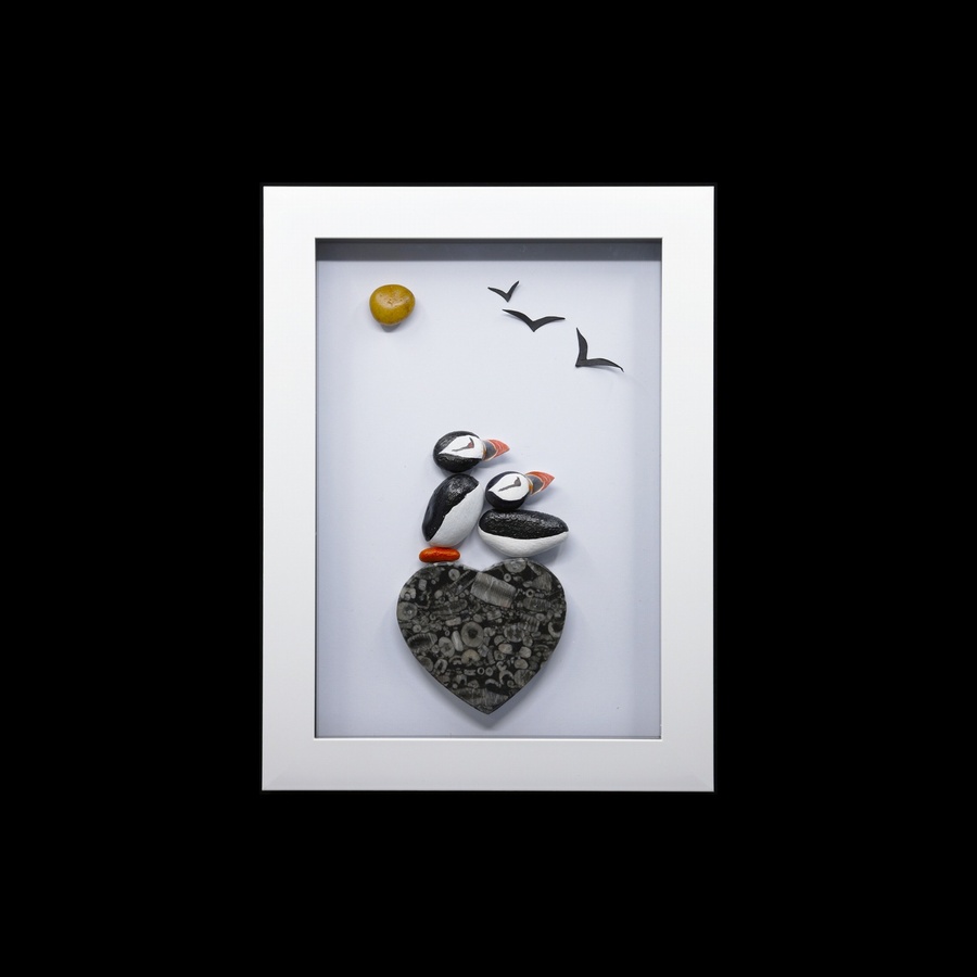 The Heart Stone Puffins