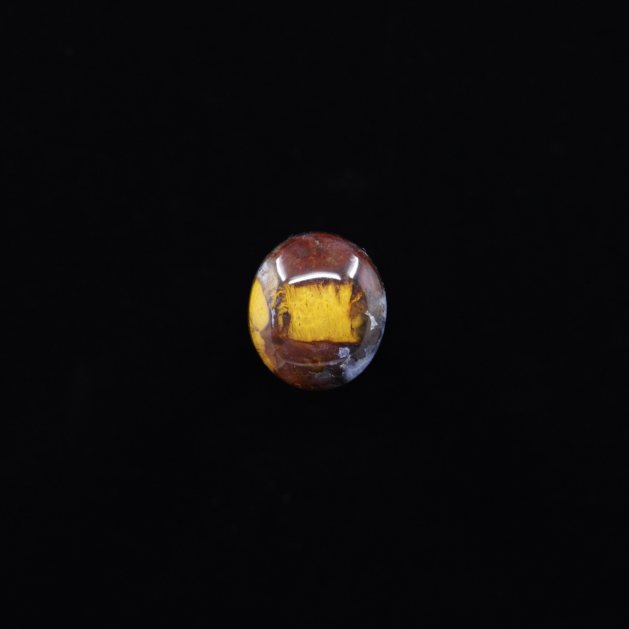 Mexican Moss Agate Oval Cabochon