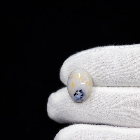 Dendritic Opal Oval Cabochon
