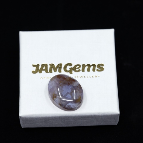 Durrango Blue Oval Cabochon