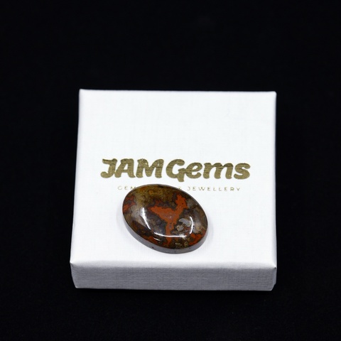 Moroccan Agate Oval Cabochon