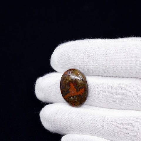 Moroccan Agate Oval Cabochon