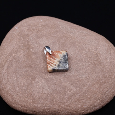 Picture Jasper Natural Stone Pendant
