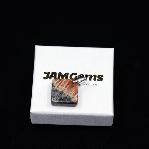Picture Jasper Natural Stone Pendant
