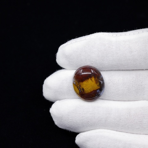Mexican Moss Agate Oval Cabochon