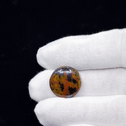Tiger Tail Round Cabochon