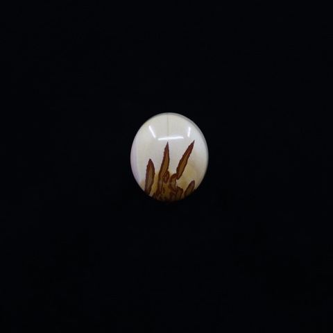 Red Falcon Jasper Oval Cabochon