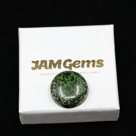 Green Dragon Round Cabochon