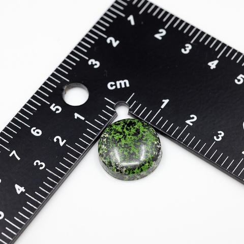 Green Dragon Round Cabochon
