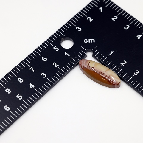 Red Falcon Jasper Long Oval Cabochon